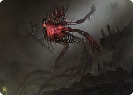 Drivnod, Carnage Dominus Art Card [Phyrexia: All Will Be One Art Series] | Nerdhalla Games