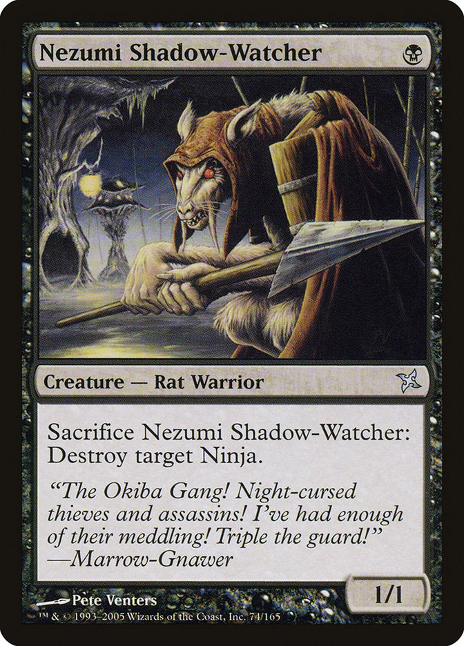 Nezumi Shadow-Watcher [Betrayers of Kamigawa] | Nerdhalla Games