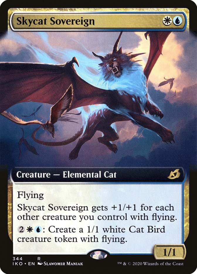 Skycat Sovereign (Extended Art) [Ikoria: Lair of Behemoths] | Nerdhalla Games