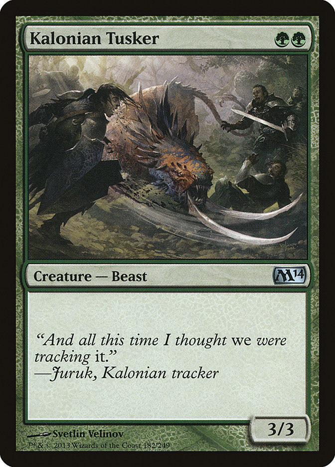 Kalonian Tusker [Magic 2014] | Nerdhalla Games