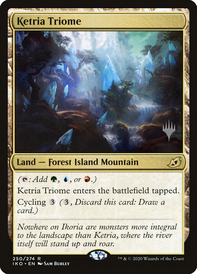 Ketria Triome (Promo Pack) [Ikoria: Lair of Behemoths Promos] | Nerdhalla Games