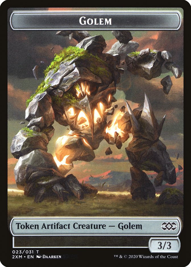 Golem Token [Double Masters] | Nerdhalla Games