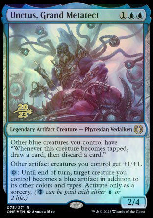 Unctus, Grand Metatect [Phyrexia: All Will Be One Prerelease Promos] | Nerdhalla Games