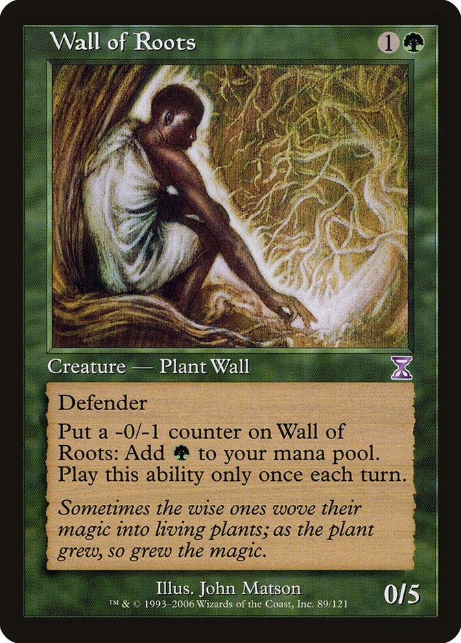 Wall of Roots [Time Spiral Timeshifted] | Nerdhalla Games