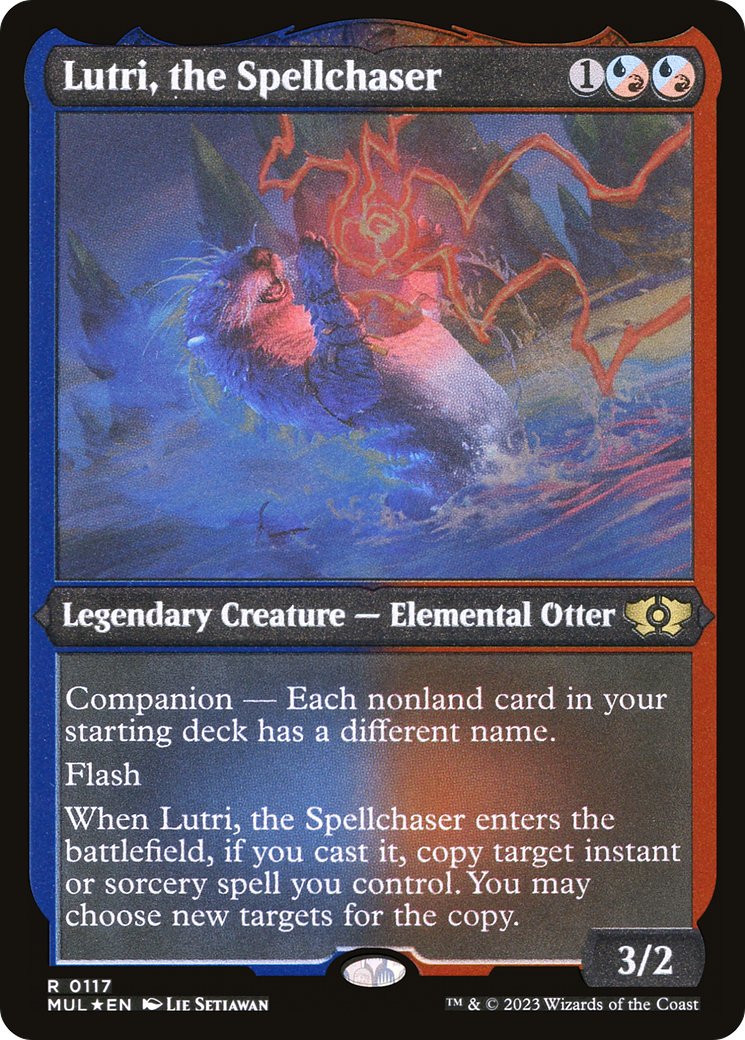 Lutri, the Spellchaser (Foil Etched) [Multiverse Legends] | Nerdhalla Games