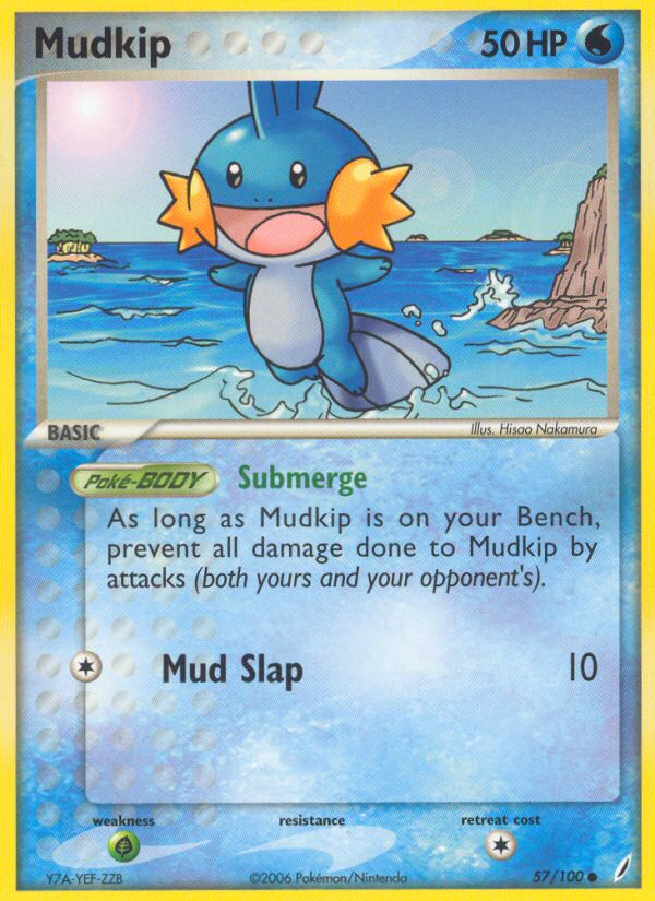 Mudkip (57/100) [EX: Crystal Guardians] | Nerdhalla Games