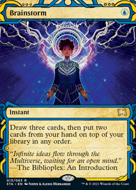 Brainstorm (Etched Foil) [Strixhaven Mystical Archive] | Nerdhalla Games