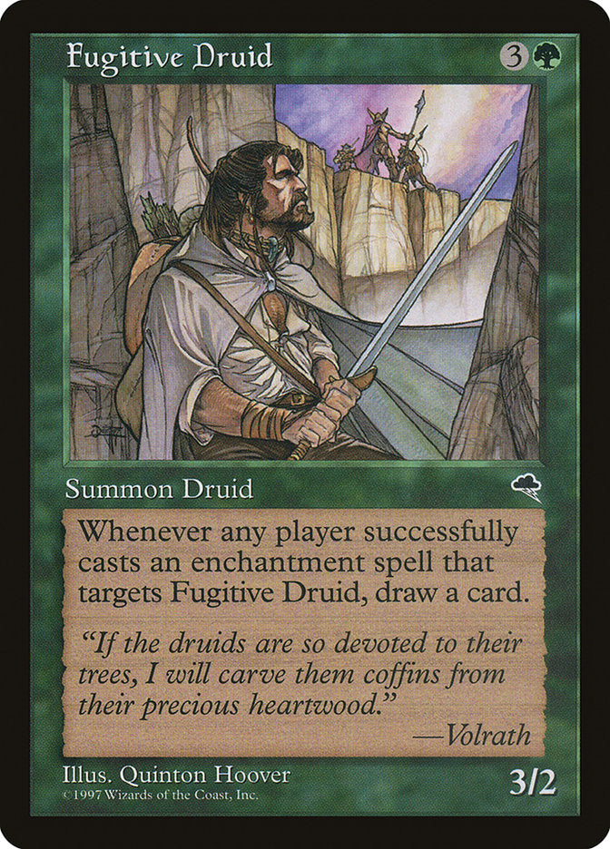 Fugitive Druid [Tempest] | Nerdhalla Games