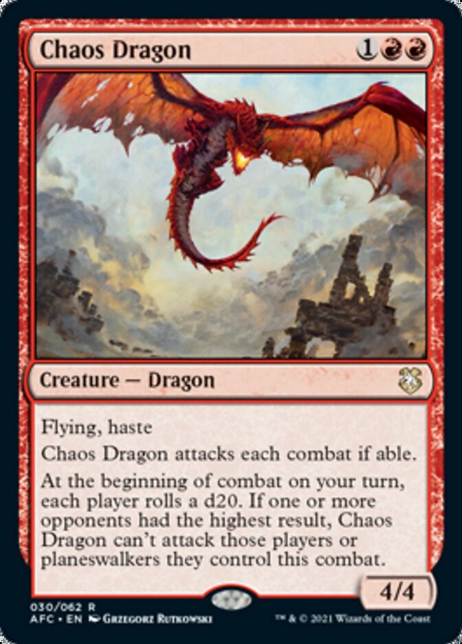 Chaos Dragon [Dungeons & Dragons: Adventures in the Forgotten Realms Commander] | Nerdhalla Games