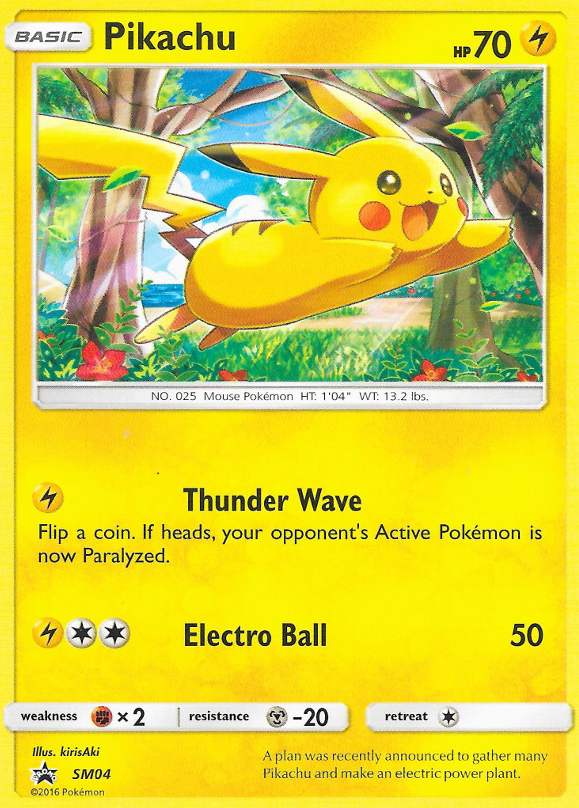 Pikachu (SM04) [Sun & Moon: Black Star Promos] | Nerdhalla Games