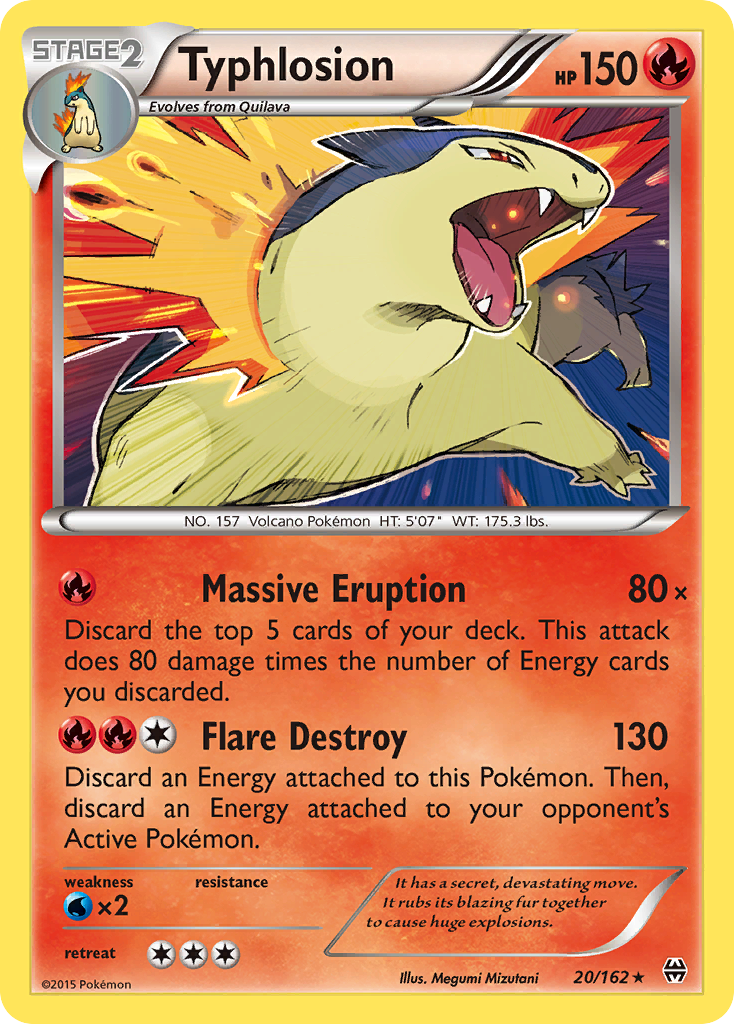 Typhlosion (20/162) [XY: BREAKthrough] | Nerdhalla Games