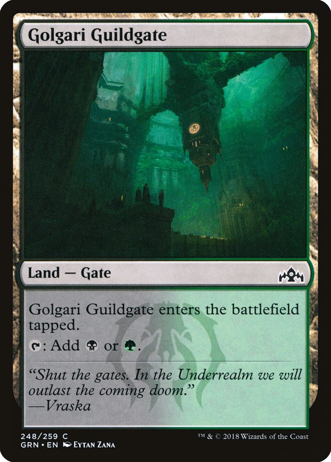 Golgari Guildgate (248/259) [Guilds of Ravnica] | Nerdhalla Games