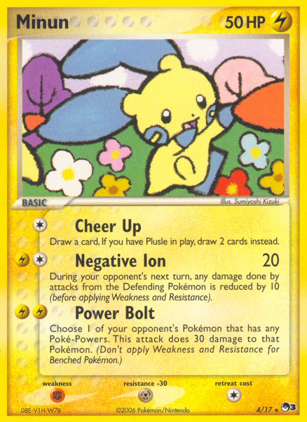 Minun (4/17) [POP Series 3] | Nerdhalla Games