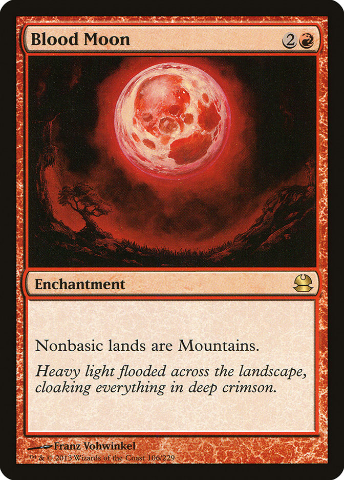 Blood Moon [Modern Masters] | Nerdhalla Games