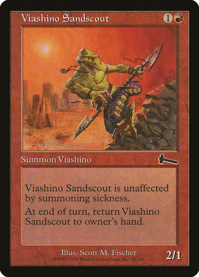 Viashino Sandscout [Urza's Legacy] | Nerdhalla Games