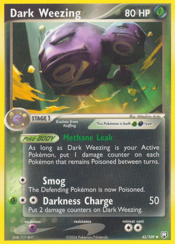 Dark Weezing (42/109) [EX: Team Rocket Returns] | Nerdhalla Games