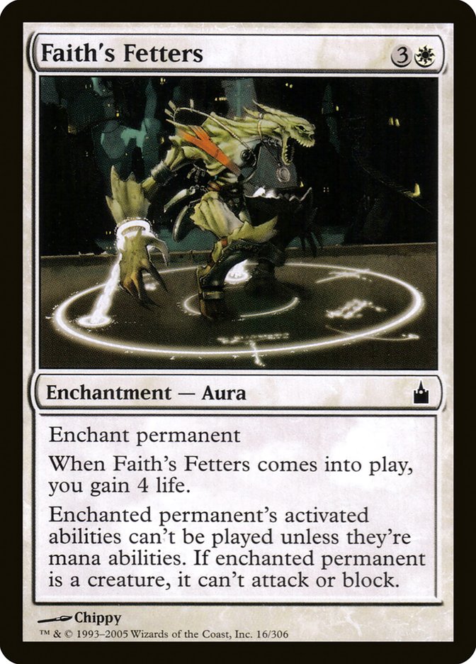 Faith's Fetters [Ravnica: City of Guilds] | Nerdhalla Games