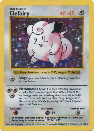 Clefairy (5/102) [Base Set Shadowless Unlimited] | Nerdhalla Games