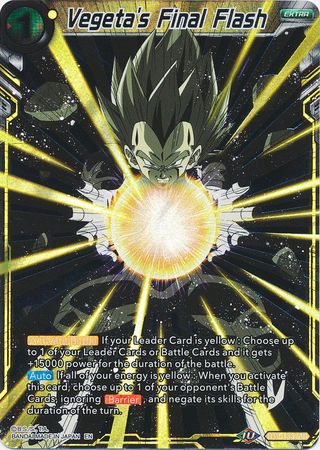 Vegeta's Final Flash [BT9-133] | Nerdhalla Games