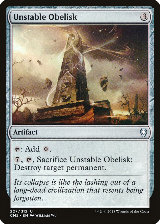 Unstable Obelisk [Commander Anthology Volume II] | Nerdhalla Games