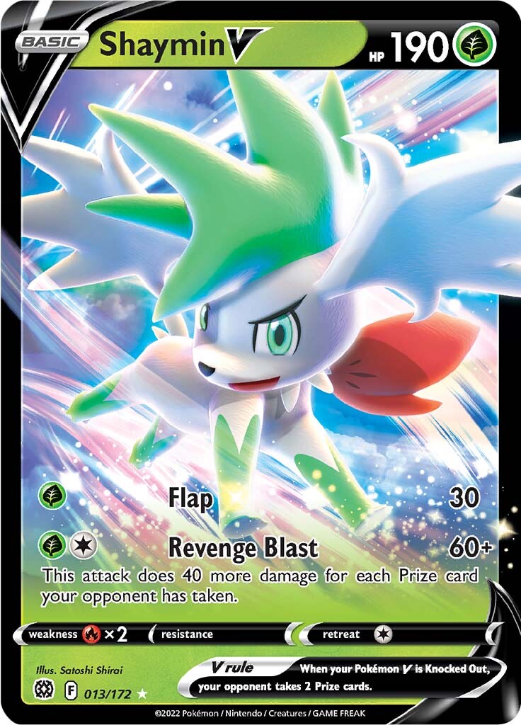 Shaymin V (013/172) [Sword & Shield: Brilliant Stars] | Nerdhalla Games