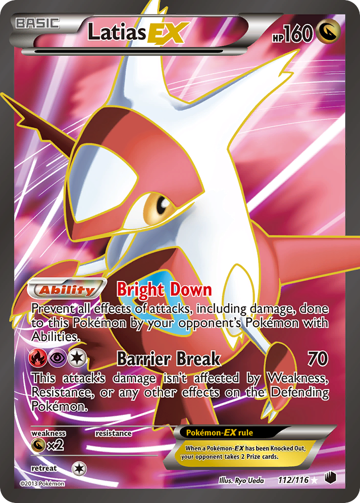 Latias EX (112/116) [Black & White: Plasma Freeze] | Nerdhalla Games