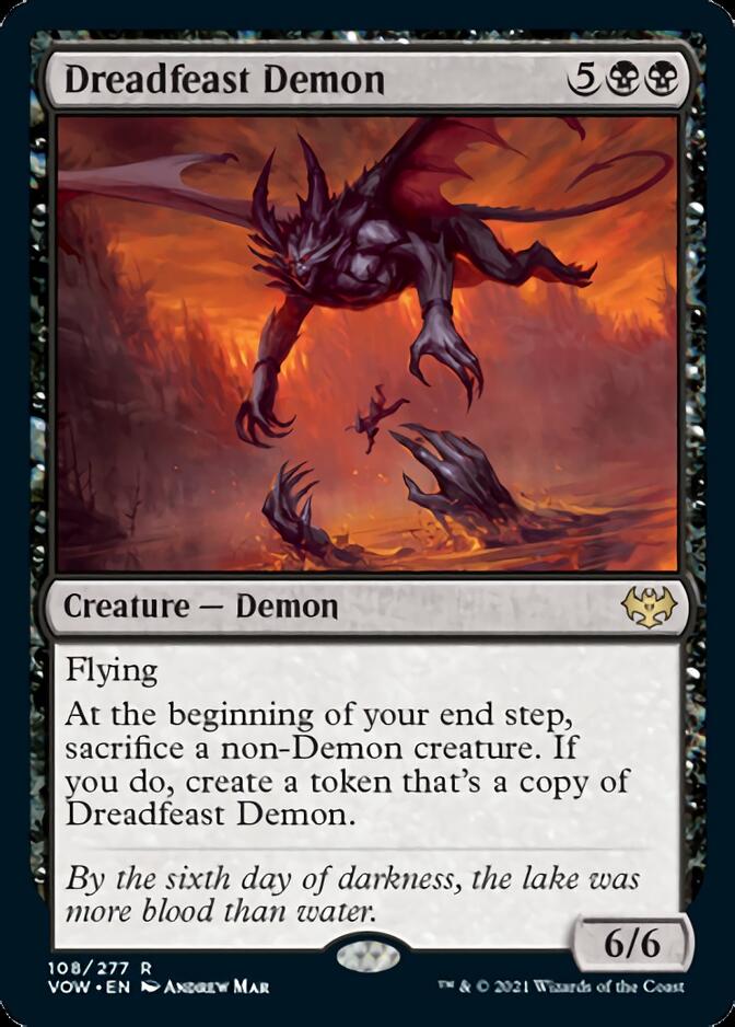 Dreadfeast Demon [Innistrad: Crimson Vow] | Nerdhalla Games