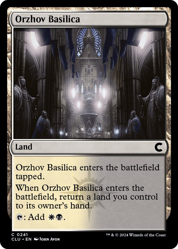 Orzhov Basilica [Ravnica: Clue Edition] | Nerdhalla Games