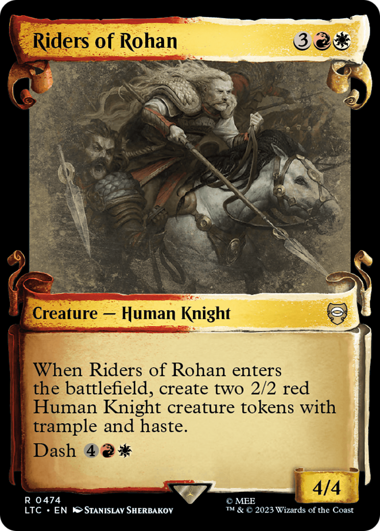 Riders of Rohan [The Lord of the Rings: Tales of Middle-Earth Commander Showcase Scrolls] | Nerdhalla Games