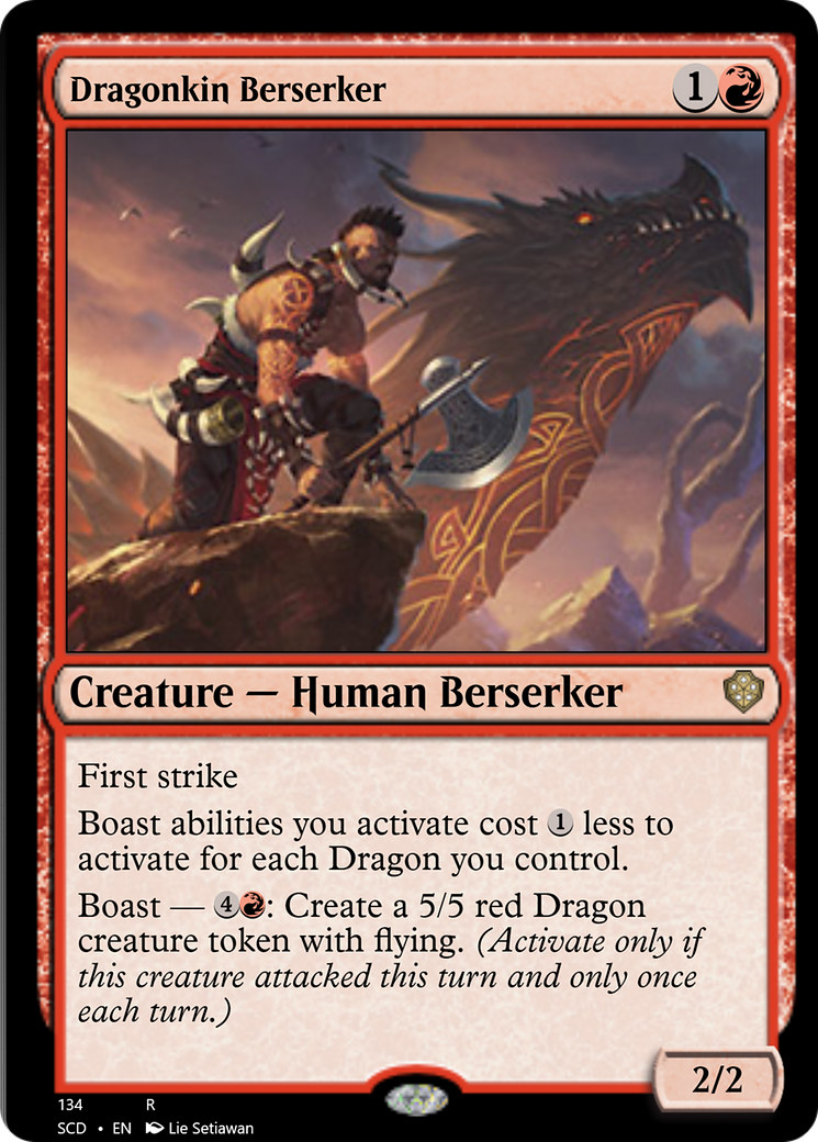 Dragonkin Berserker [Starter Commander Decks] | Nerdhalla Games