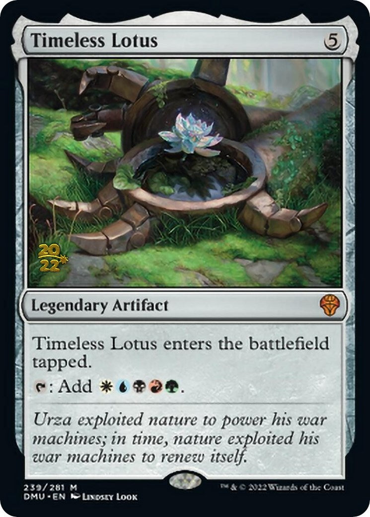 Timeless Lotus [Dominaria United Prerelease Promos] | Nerdhalla Games