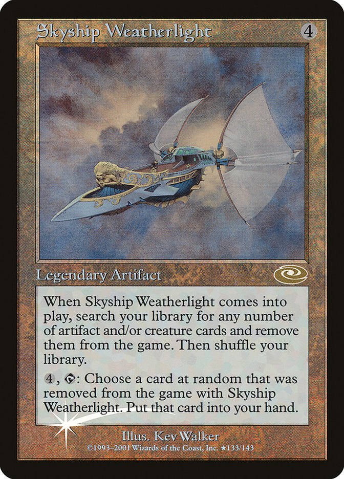 Skyship Weatherlight (Kev Walker) [Planeshift] | Nerdhalla Games