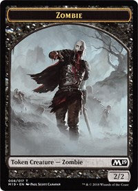 Zombie // Thopter Double-sided Token (Game Night) [Core Set 2019 Tokens] | Nerdhalla Games