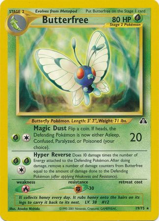 Butterfree (19/75) [Neo Discovery Unlimited] | Nerdhalla Games