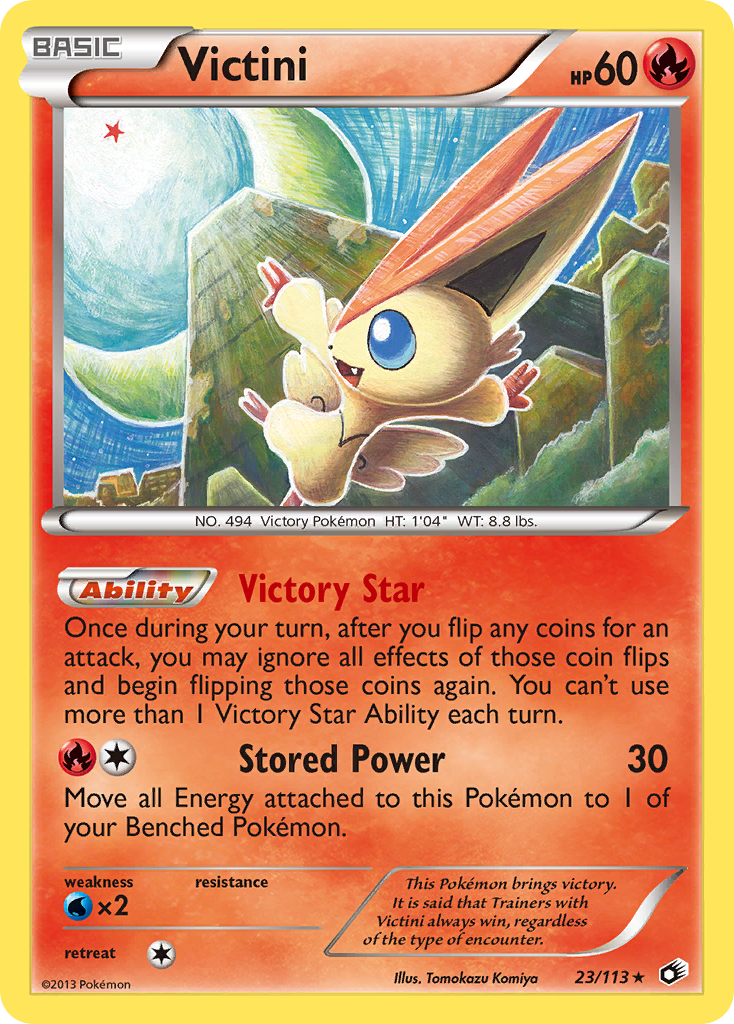 Victini (23/113) [Black & White: Legendary Treasures] | Nerdhalla Games