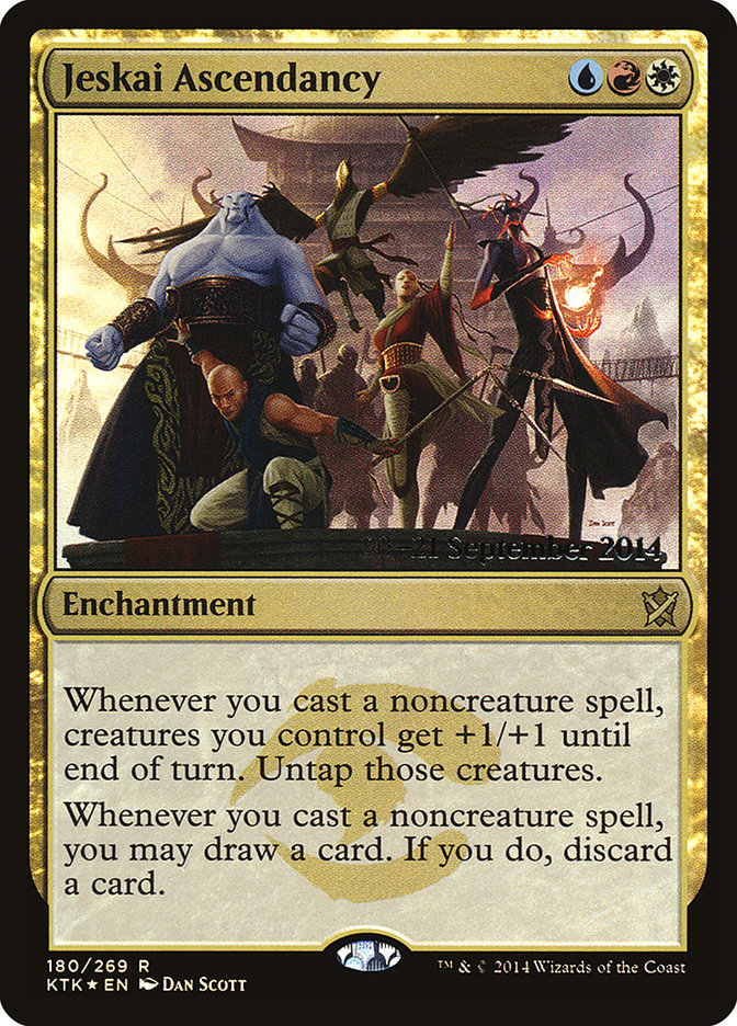 Jeskai Ascendancy  [Khans of Tarkir Prerelease Promos] | Nerdhalla Games