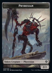 Phyrexian // Zombie Double-sided Token [Dominaria United Tokens] | Nerdhalla Games