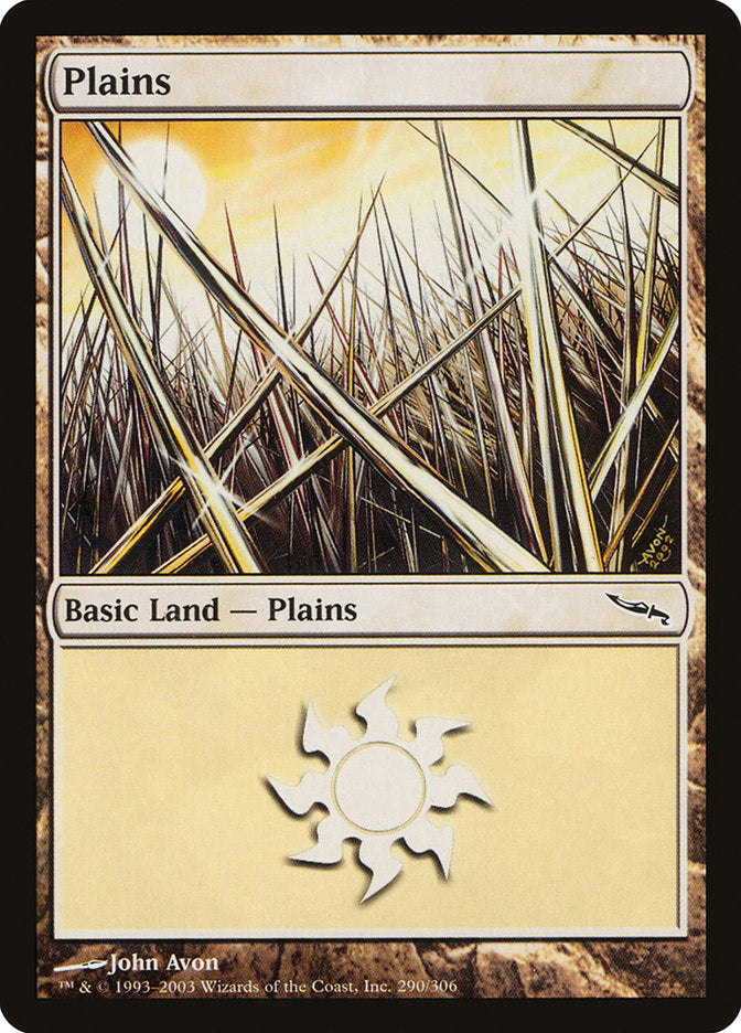 Plains (290) [Mirrodin] | Nerdhalla Games