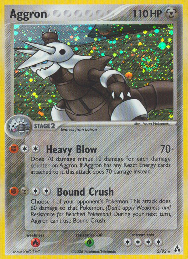 Aggron (2/92) [EX: Legend Maker] | Nerdhalla Games