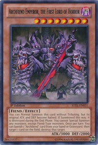 Archfiend Emperor, the First Lord of Horror [JOTL-EN031] Rare | Nerdhalla Games