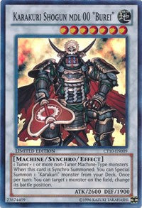 Karakuri Shogun mdl 00 "Burei" [CT10-EN009] Super Rare | Nerdhalla Games