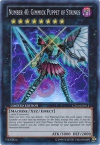 Number 40: Gimmick Puppet of Strings [CT10-EN011] Super Rare | Nerdhalla Games