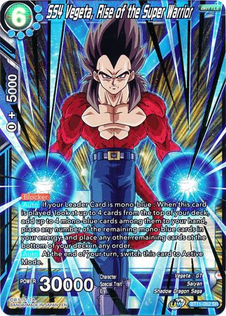 SS4 Vegeta, Rise of the Super Warrior [BT11-052] | Nerdhalla Games