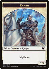 Angel // Knight (005) Double-Sided Token [Commander 2015 Tokens] | Nerdhalla Games