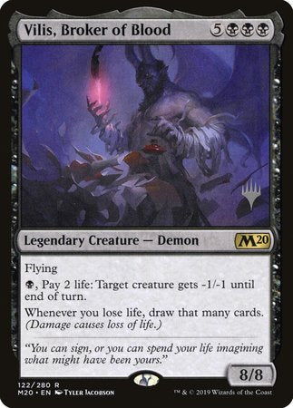 Vilis, Broker of Blood [Core Set 2020 Promos] | Nerdhalla Games