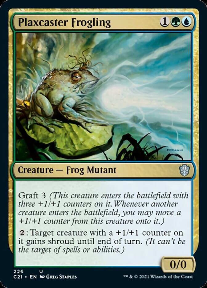 Plaxcaster Frogling [Commander 2021] | Nerdhalla Games