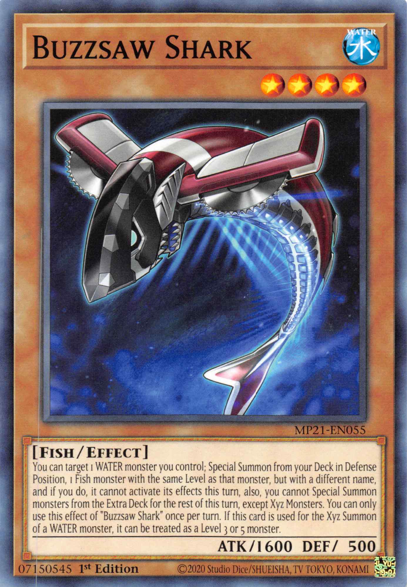 Buzzsaw Shark [MP21-EN055] Common | Nerdhalla Games