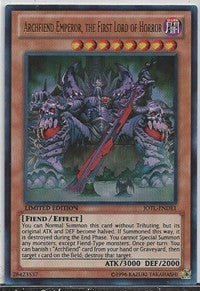 Archfiend Emperor, the First Lord of Horror [JOTL-ENDE1] Ultra Rare | Nerdhalla Games