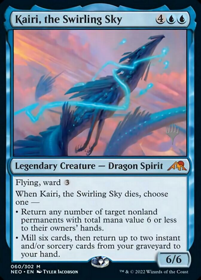 Kairi, the Swirling Sky (Promo Pack) [Kamigawa: Neon Dynasty Promos] | Nerdhalla Games