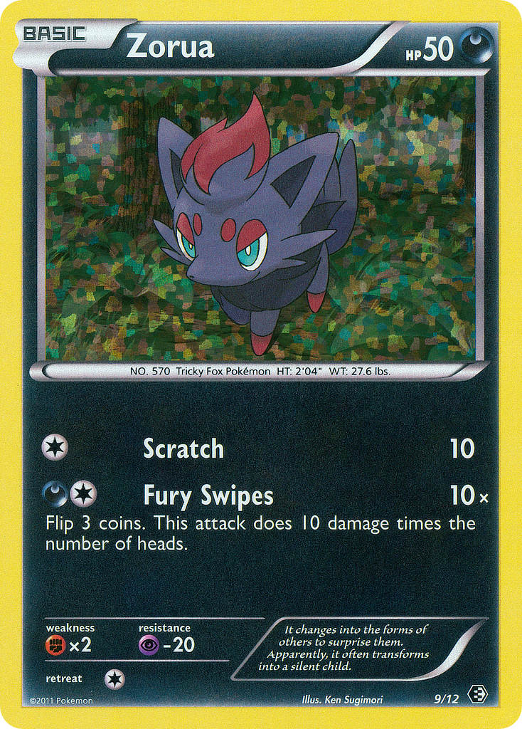 Zorua (9/12) [McDonald's Promos: 2011 Collection] | Nerdhalla Games